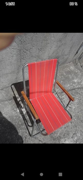 Set de 2 scaune pentru pescuit, terasă.