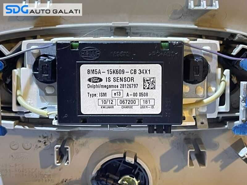 Plafoniera Lumini Lampa Iluminare Habitaclu Suport Ochelari Ford Kuga 1 2008 - 2012 Cod 7M51-R045B54-ADW 7M51-R045B54-BCW 8M5A-15K609-CB