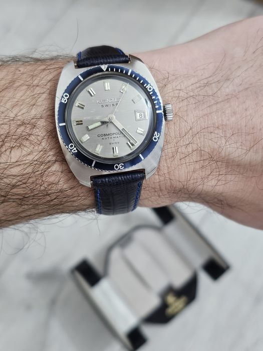 Ceas Skin Diver Kienzle Cosmopolitan Automatic 200m 1960 Vintage Rar