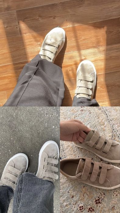 Базовые Замшевые кеды новые
