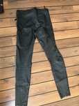 Pantaloni din piele naturala Massimo Dutti 36