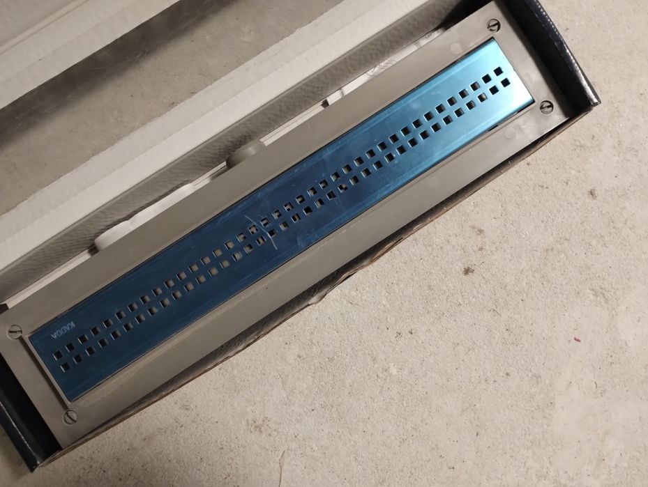 Rigola dus cu gratar din otel inoxidabil