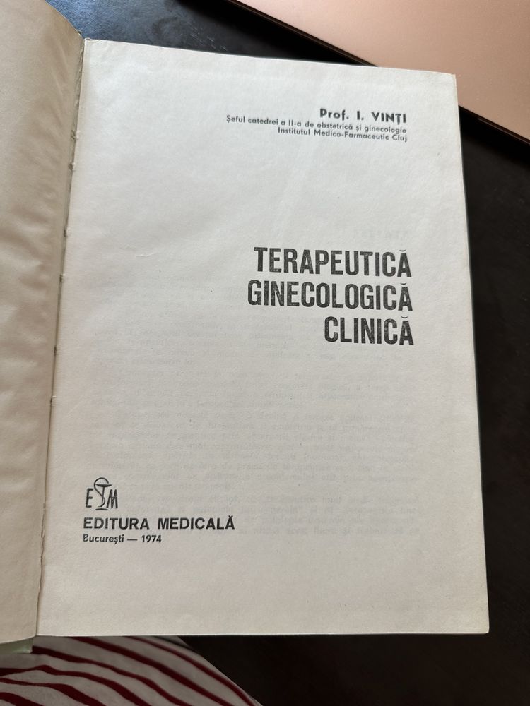 I. Vinti - terapeutica ginecologica clinica