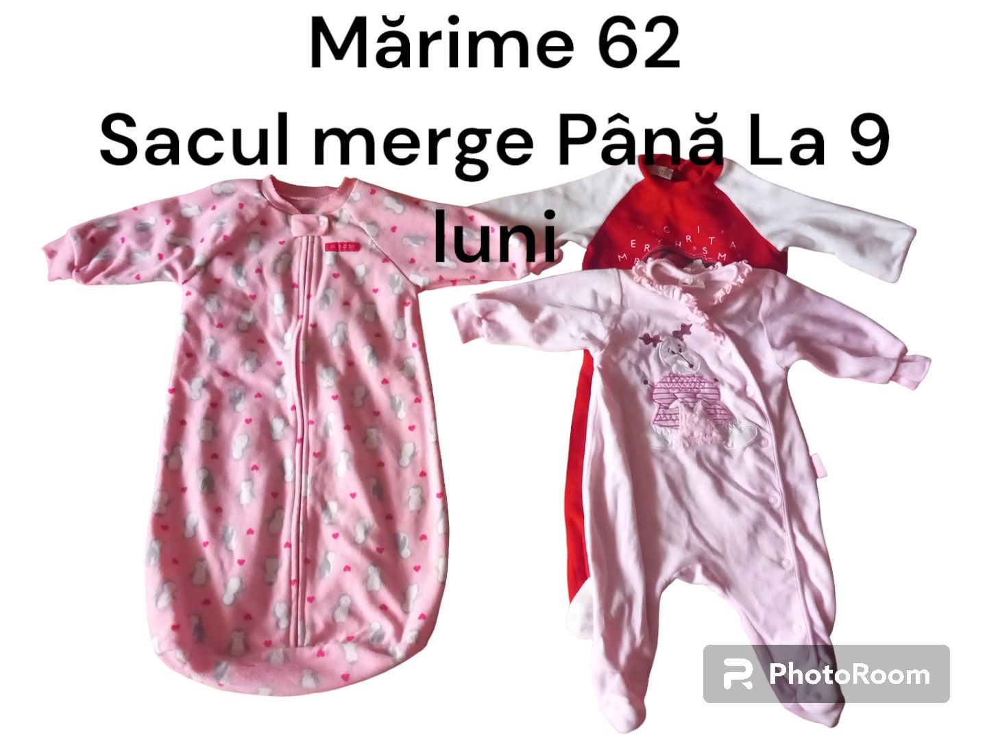 Lot bebe mărime 62