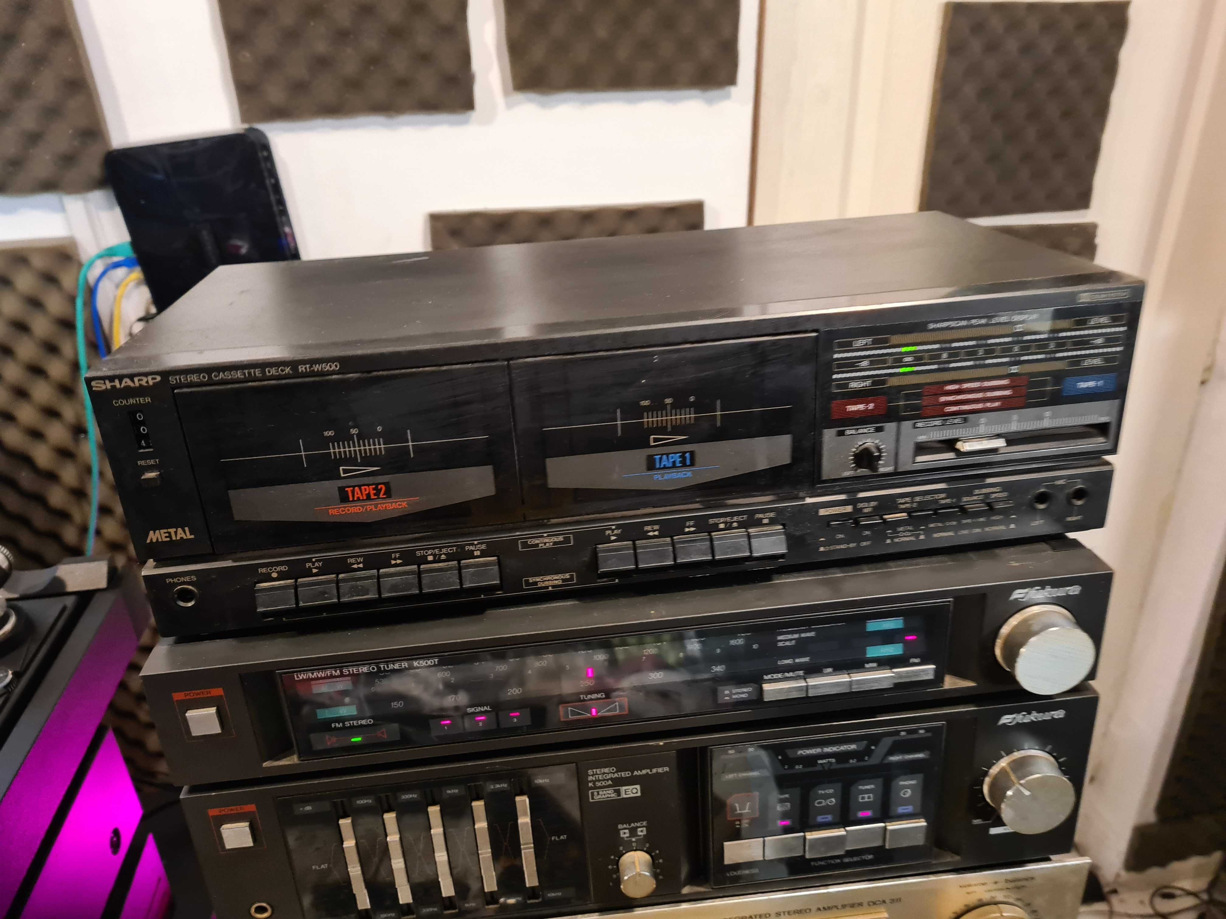 Deck SHARP RT-W 500 Cassette