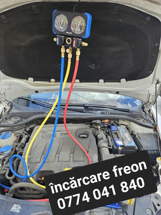 Incarcare freon auto