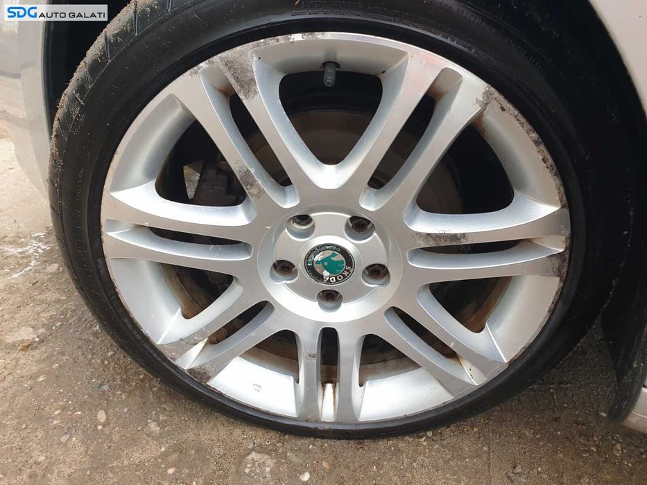 Roata Janta Aliaj Rezerva 225 40 18 R18 5x112 7,5Jx18 ET46 Skoda Octavia 3 2013 - 2017 Cod 3T0601025E