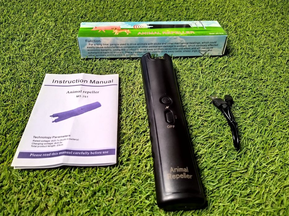 Electrosoc Puternic MT-751E Rencarcabil cu Reglare Distanta Electrozi