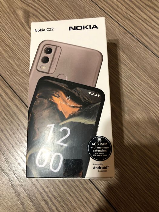 Nokia C22 Чисто нов