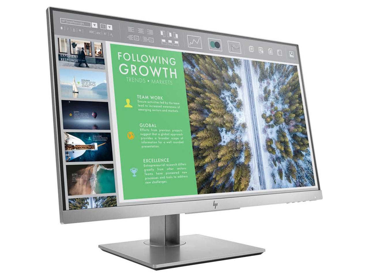 Монитор HP E243 1920x1080 с 12 месеца гаранция