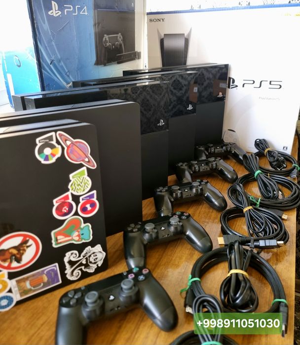 PlayStation 4 500 GB GoldHen proshifka qilingan