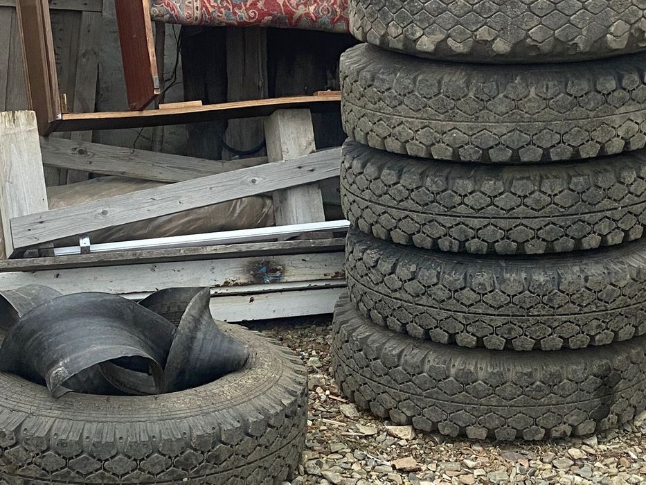 Продам резину на Зил с камерами.