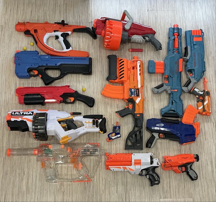 Коллекция NERF (оригинал), 14шт