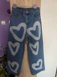Дънки DENIM с широк крачол (моля прочетете описанието)