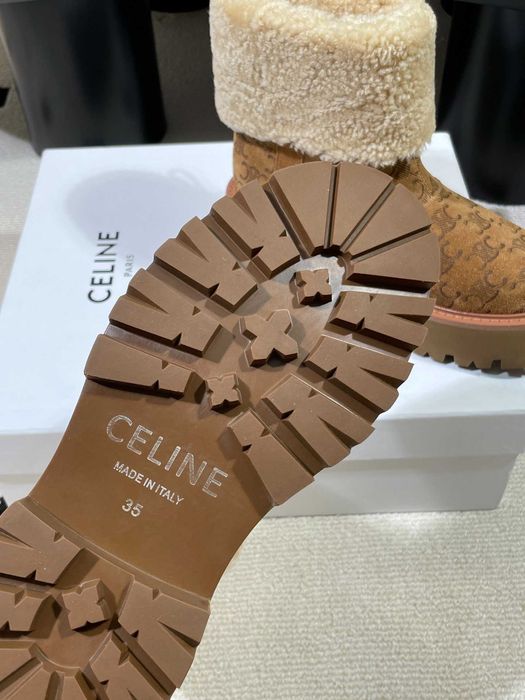 Ghete Celine - piele naturala 100% premium prezentare completa