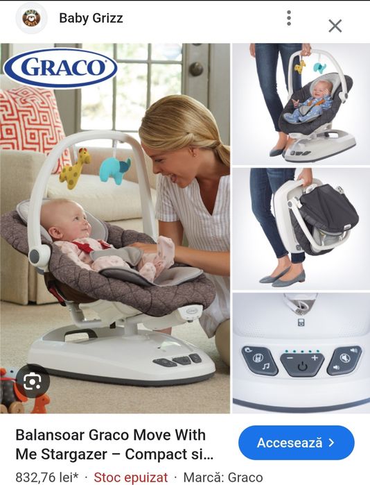 Garaco balansoar move with me 0+