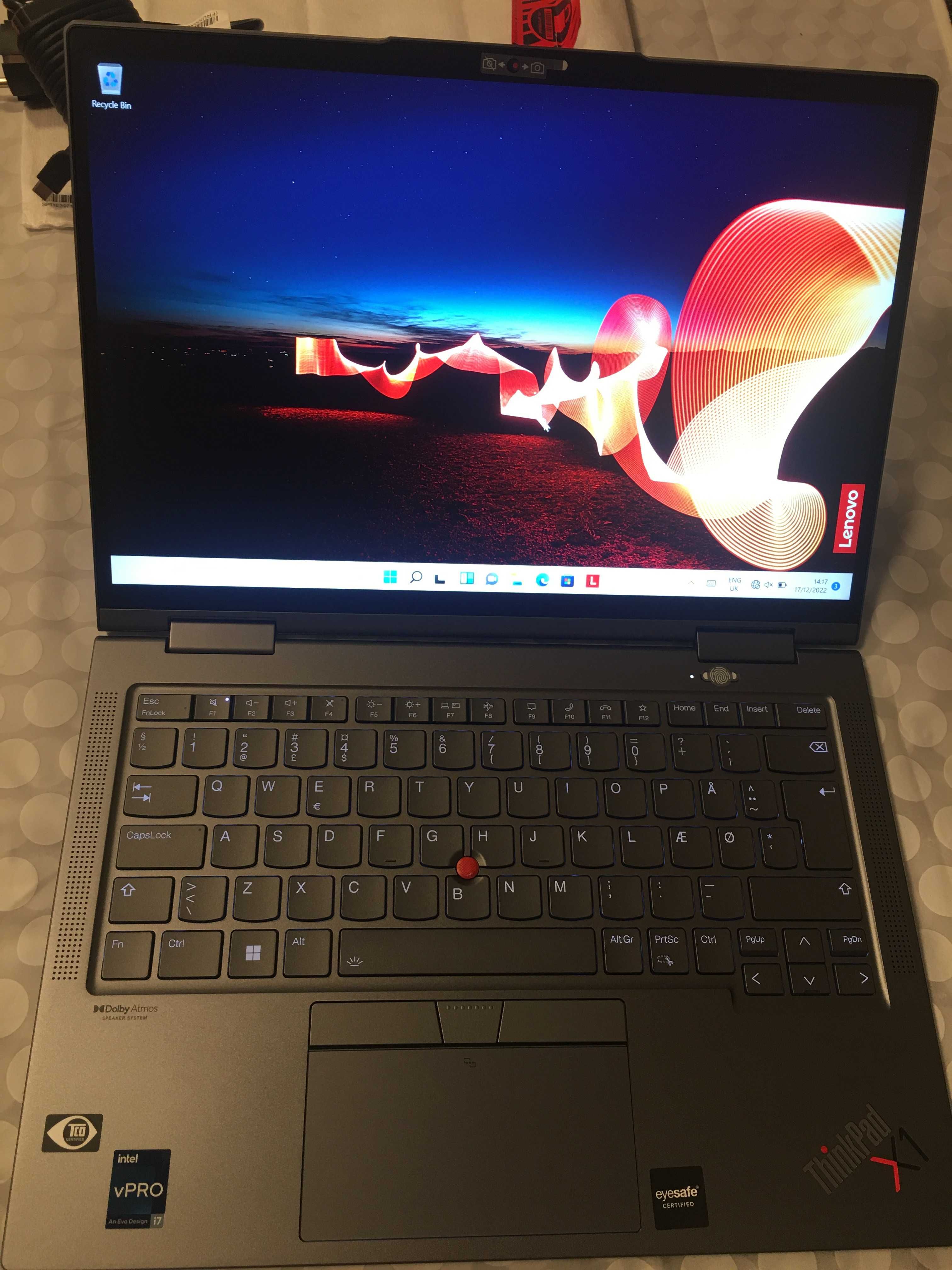 Lenovo ThinkPad X1 Yoga 7 Gen 14"IPS, i7 1265U 16/512NVMe Гаранция 3г!