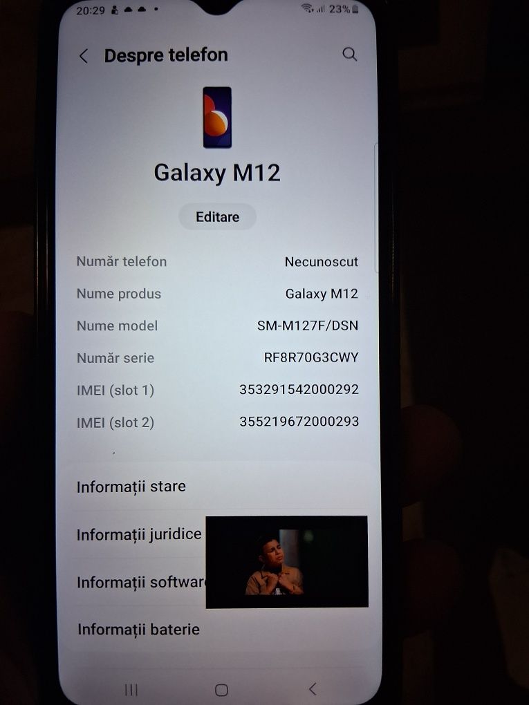 Telefon Samsung M12