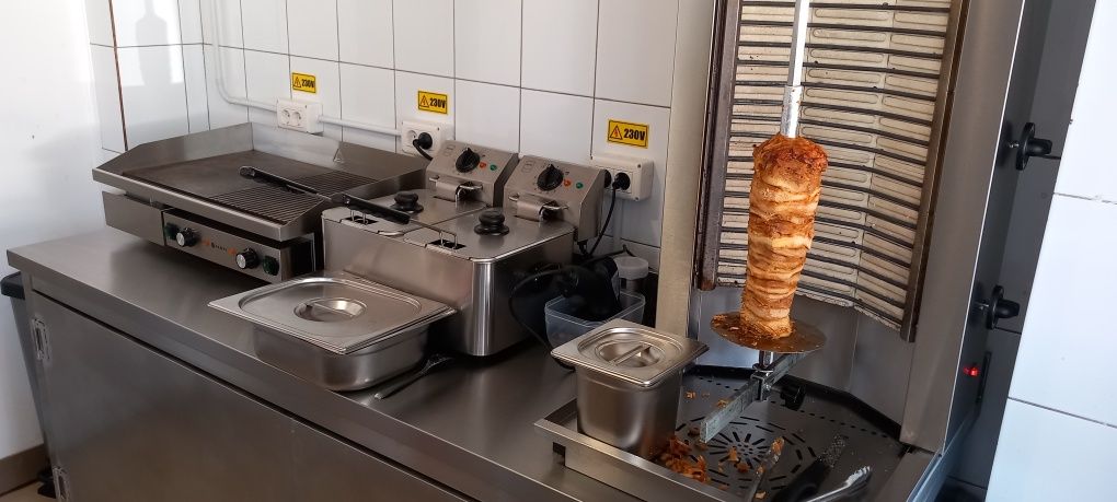 Echipament fast-food complet inox