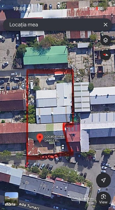 950 m2 constructii & 1.850 m2 teren in zona McDonald's