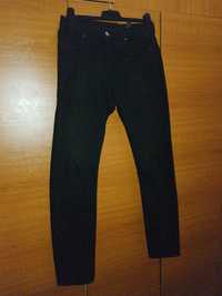 Jeans negru bărbătești 98% bumbac, 2% elastan , mărimea  42