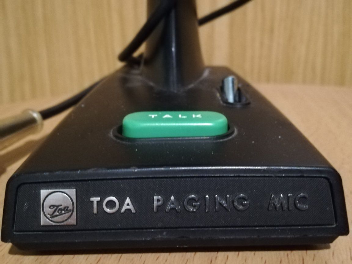 TOA paging mic PM600, Japonia