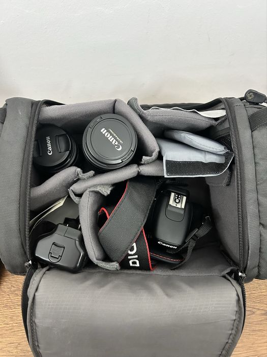 Aparat Foto Canon 600D 75-300mm + Kit 18-55mm II