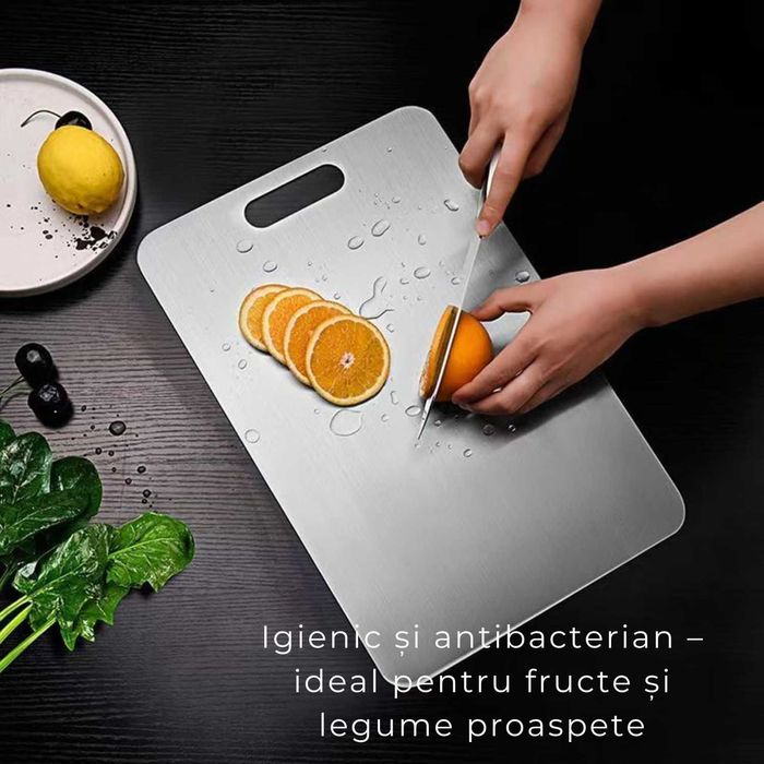 Tocator inox 29-20 / 34-23cm. Fara miros, compatibil masina de spalat