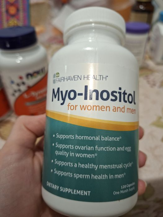 Myo inositol мио инозитол 120 капсул 2000 мг