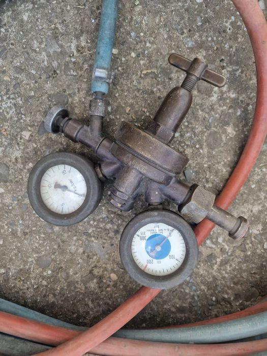 Set furtune autogen cu ceasuri oxigen si gaz 35 metri