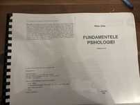 Fundamentele Psihologiei - Mielu Zlate