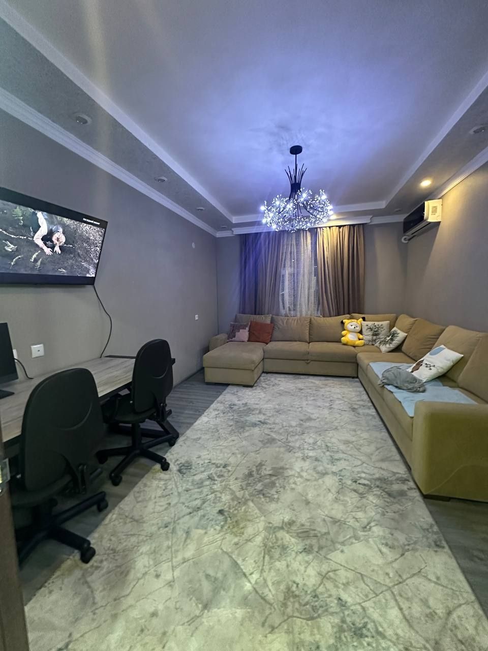 Продаётся квартира в Сергели 8 худуд, 3х комнатная, 3-этаж. Новостройк