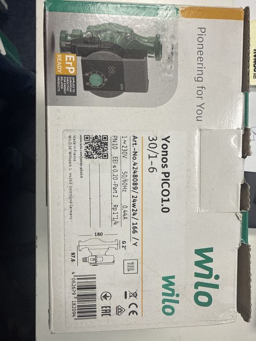 Pompa wilo 30/1-6
