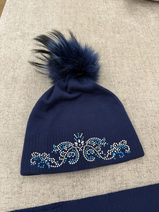 Комплект Шапка + Шарф для девочек