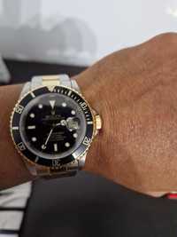 Rolex submariner aur otel