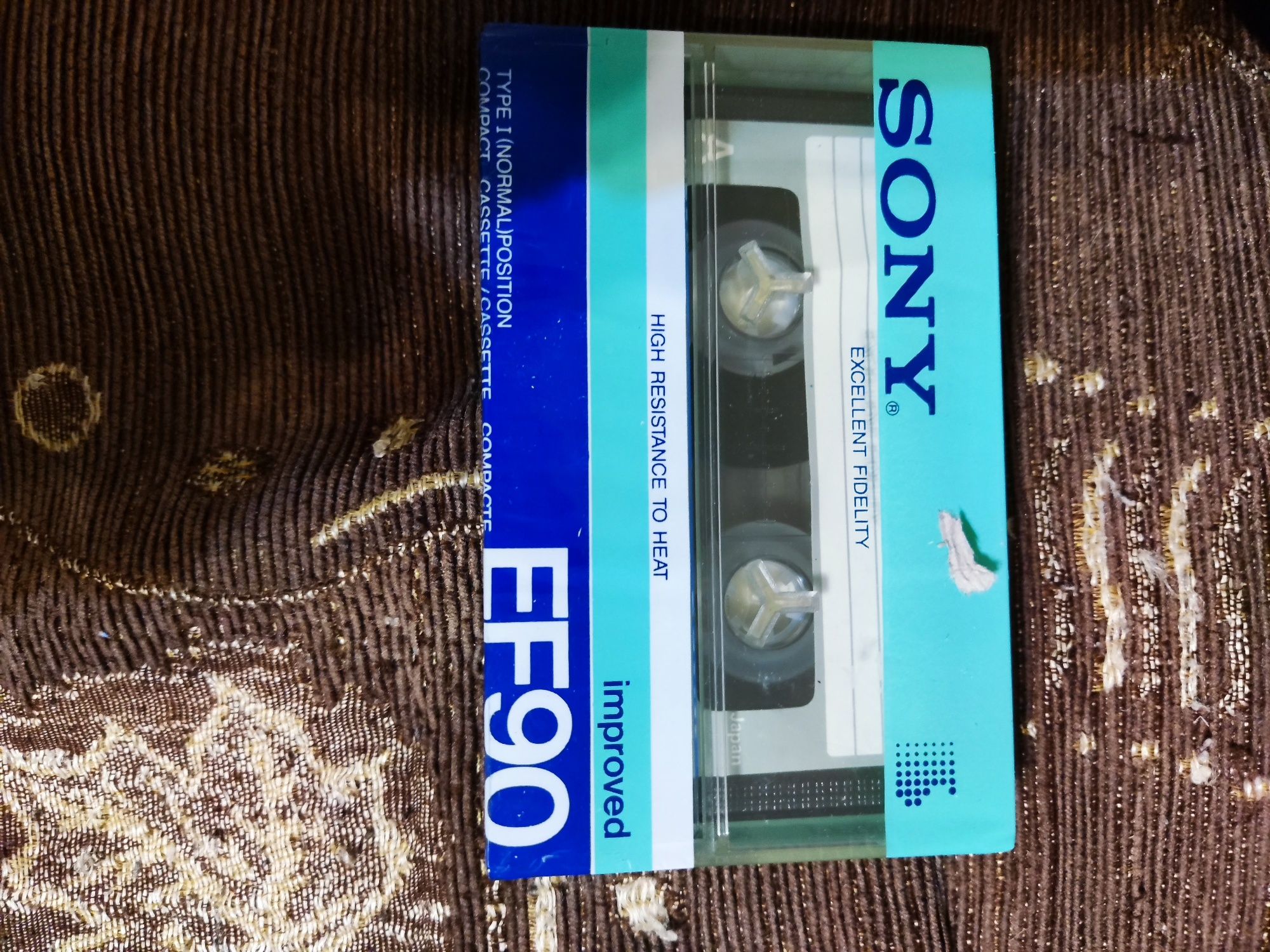 Десять кассет аудио фирмы Sony