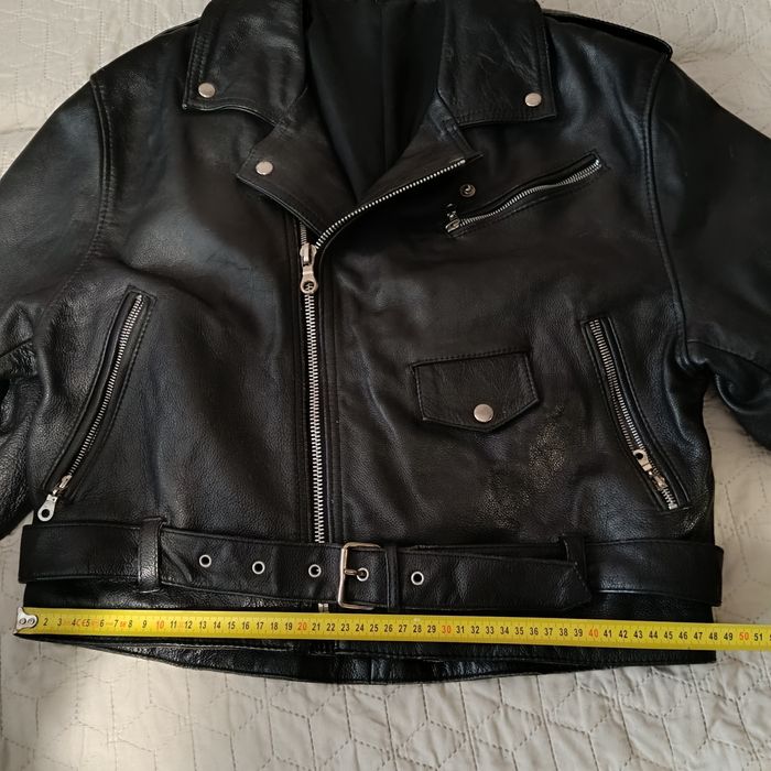 Мъжко кожено рокерско яке