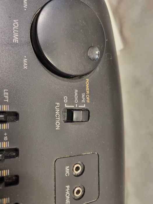 Boombox Daweoo ACD-4310 FM MW LW Cassette deck radio portabil