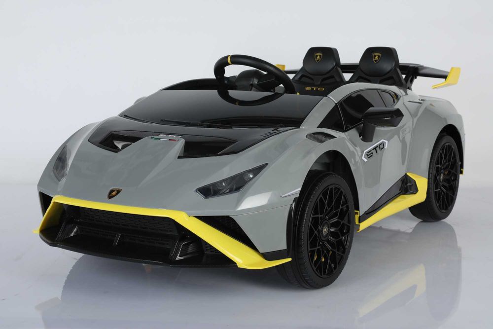 Masinuta electrica pt. copii Lamborghini Huracan STO 2x 250W 24V Gri