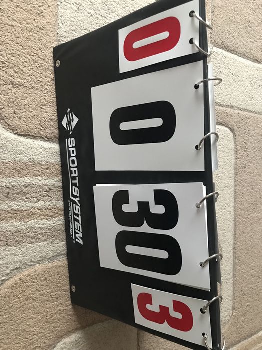 Tabela scor, pentru arbritri