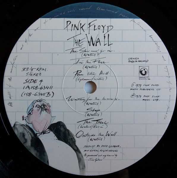 Pink Floyd The Wall 2 LP