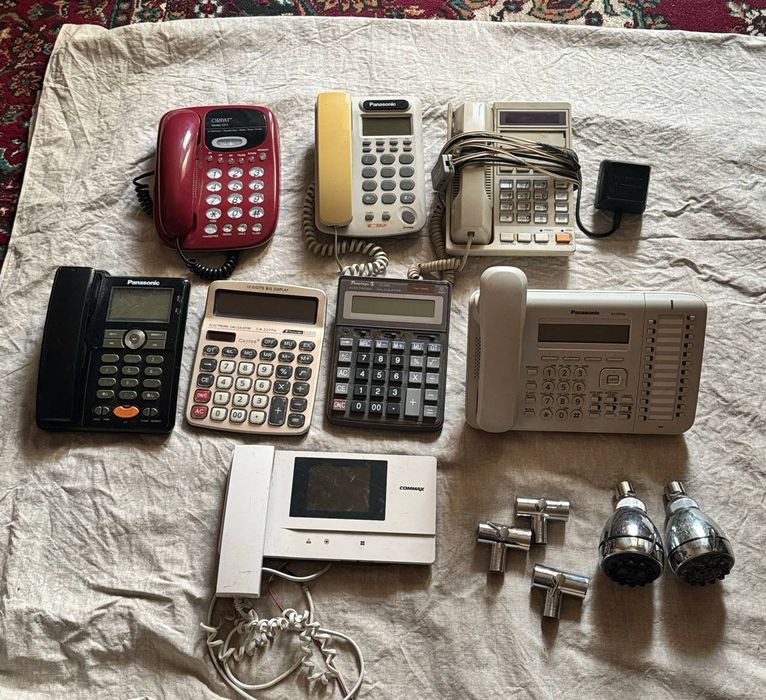 Продам домашние телефоны и рабочий магнитофон