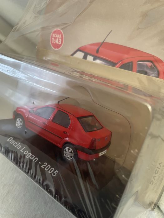 Machetă Dacia Logan (2005) scara 1/43 ( ediție de test)