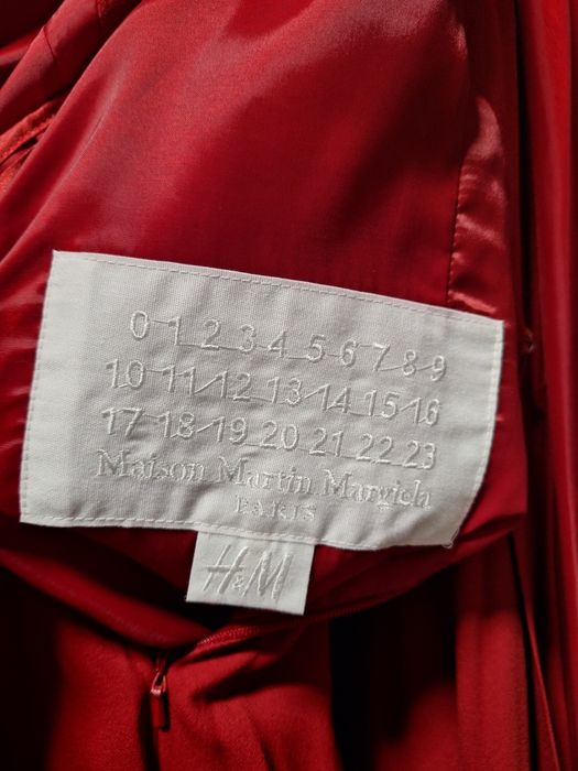 Maison Martin Margiela & H&M 2015 червена рокля
