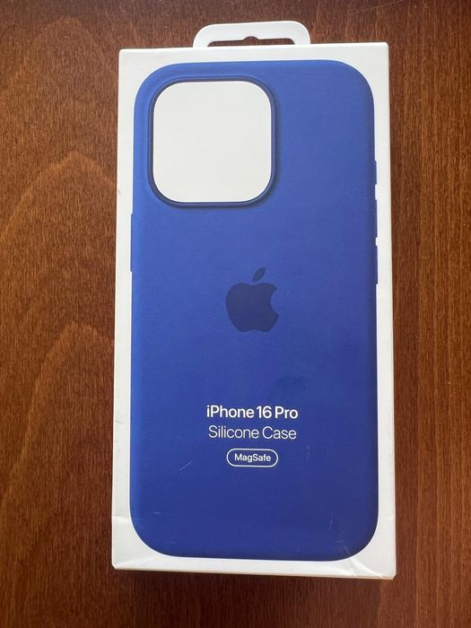 Калъф Apple - Silicone MagSafe, iPhone 16 Pro, Ultramarine