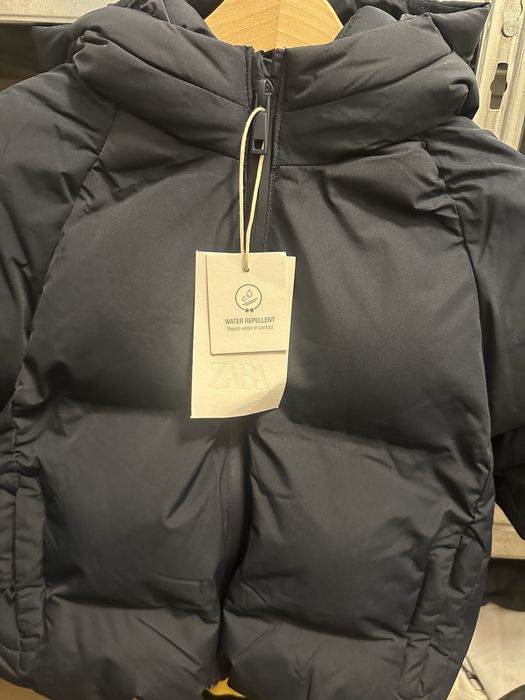 Geaca zara noua 110 5 ani bleumarin