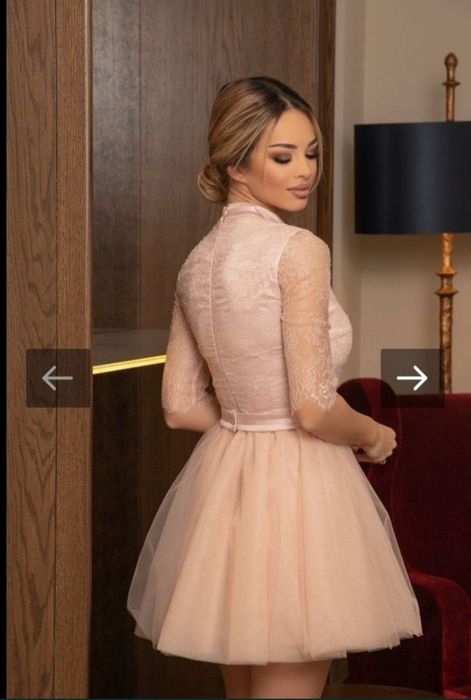 Рокли за мама и бебе Chistine fashion