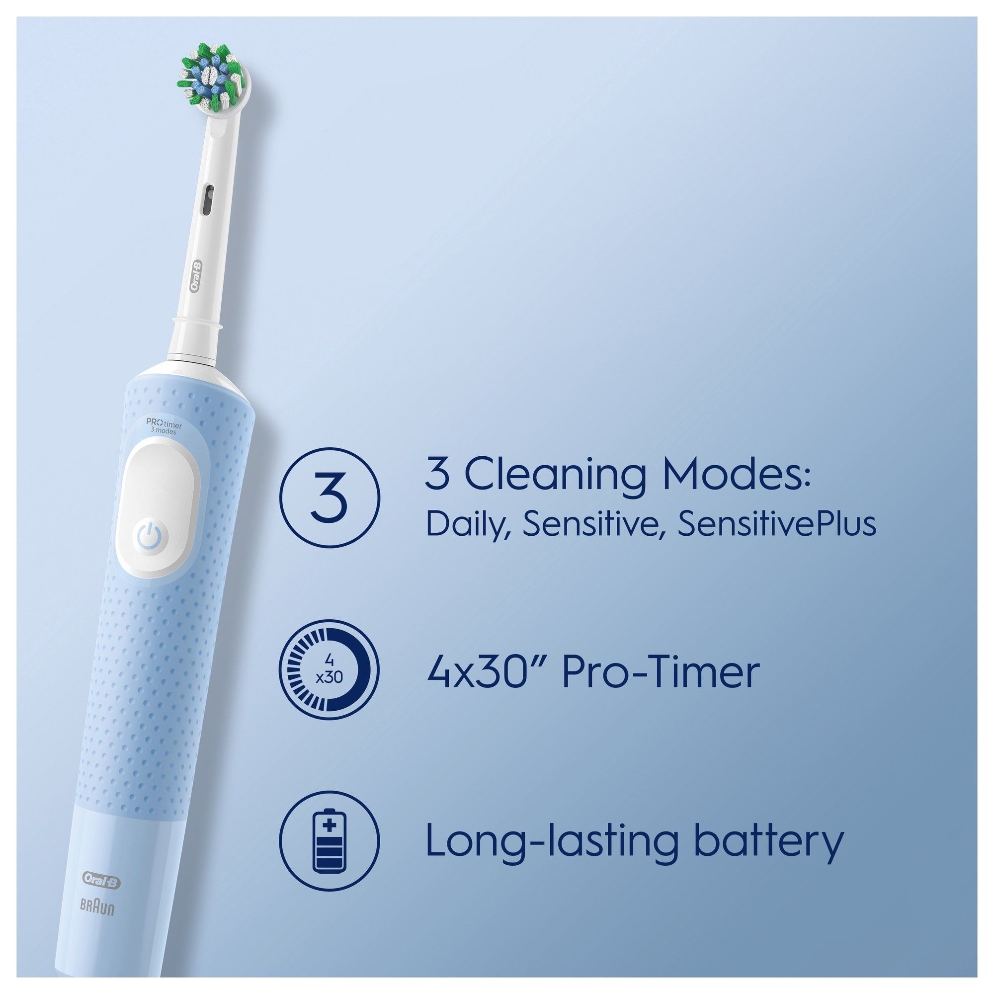 Электрическая зубная щетка Oral B vitality Pro
