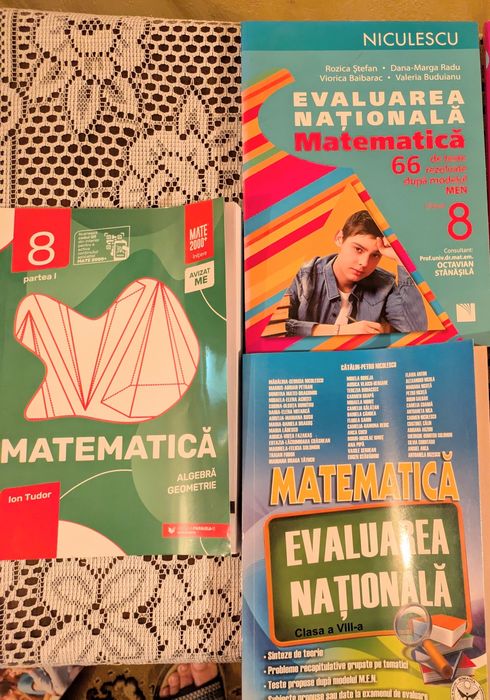Culegeri de matematică clasa a 8-a