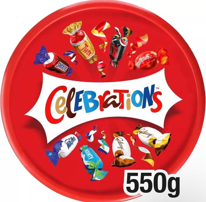 Cutii de bomboane Celebrations & Quality Street